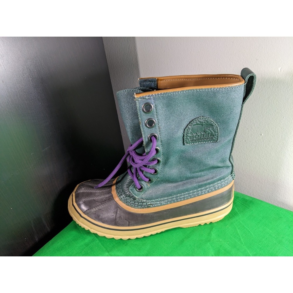 Sorel Premium Snow boots Waterproof Canvas Winter Boots NL1717 Womens US 7 - Picture 5 of 7